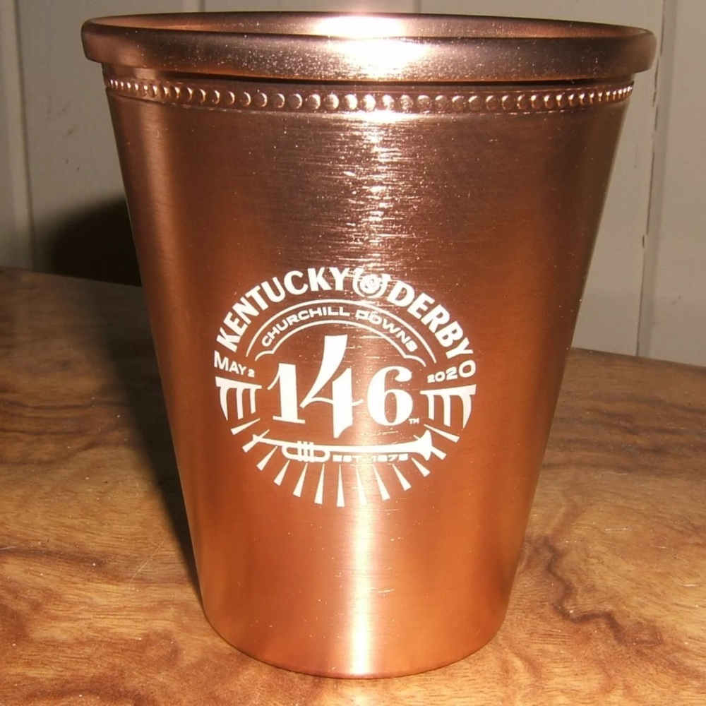 Set of 4 2020 Woodford Reserve Julep Copper Cup